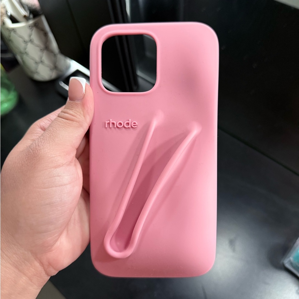 RHODE Pink Phone Case